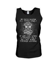 God Can Work Through Me Viking Unisex Tank thumbnail