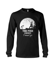 I Must Go Fishing Long Sleeve Tee thumbnail