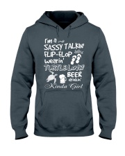 I'm A Sassy Talkin' Flip-Flop Wearin' Turtle Hooded Sweatshirt thumbnail