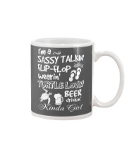 I'm A Sassy Talkin' Flip-Flop Wearin' Turtle Mug thumbnail