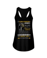 Firefighter Girlfriend Clock Ability Moon Ladies Flowy Tank thumbnail