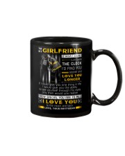 Firefighter Girlfriend Clock Ability Moon Mug front