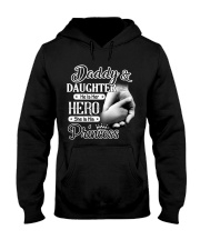 Daddy Hero Daughter Princess Hooded Sweatshirt thumbnail