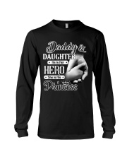 Daddy Hero Daughter Princess Long Sleeve Tee thumbnail