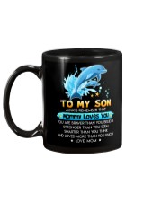 Dolphin Son Mom Mommy Loves You Mug back