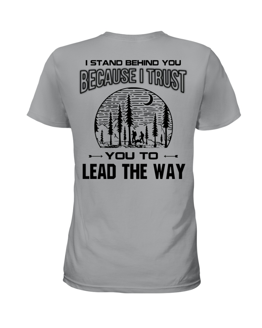 Hiking Couple For Woman Ladies T-Shirt