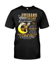 Hunting Husband Clock Ability Moon Classic T-Shirt thumbnail