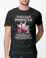 My Freaking Awesome Daughter Bought Me This Pig Classic T-Shirt lifestyle-mens-crewneck-front-13