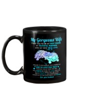 Faithful Partner True Love Wife Turtle Mug Mug back