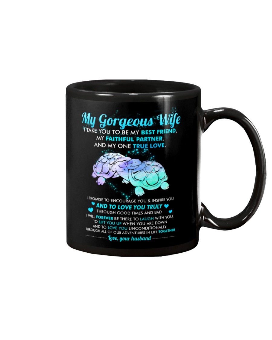 Faithful Partner True Love Wife Turtle Mug Mug