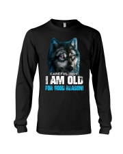 I Am Old For Good Reason Wolf Long Sleeve Tee thumbnail