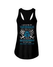 Oh crap She's up Viking Ladies Flowy Tank thumbnail