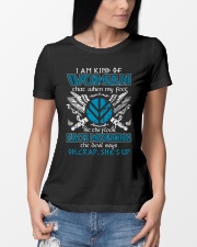 Oh crap She's up Viking Ladies T-Shirt lifestyle-women-crewneck-front-10