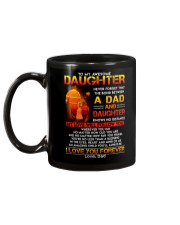 Firefighter The Bond Between Daughter Dad Mug back