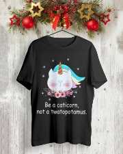 Unicorn Caticorn Twatopotamus Classic T-Shirt lifestyle-holiday-crewneck-front-2
