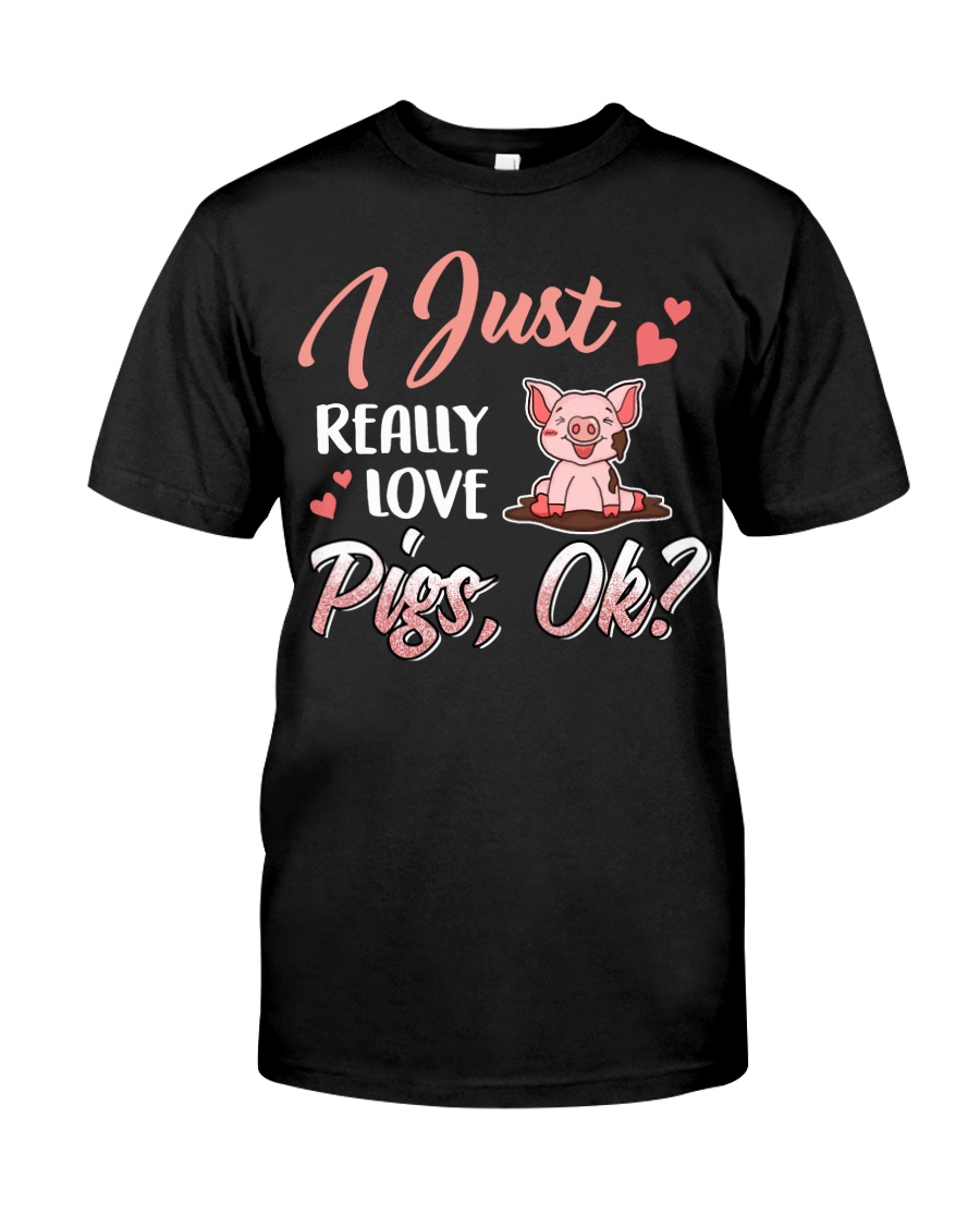 Really Love Pig Classic T-Shirt