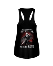 That Does Not Kill Shieldmaiden Should Run Ladies Flowy Tank tile