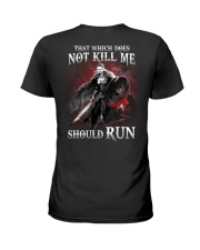 That Does Not Kill Shieldmaiden Should Run Ladies T-Shirt tile