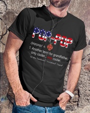 Firefighter Pop Pop Pride Classic T-Shirt lifestyle-mens-crewneck-front-4