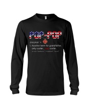 Firefighter Pop Pop Pride Long Sleeve Tee thumbnail