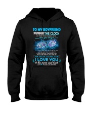 Turtle Boyfriend Clock Ability Moon Hooded Sweatshirt tile