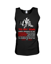 Mechanic to my son mug Unisex Tank thumbnail