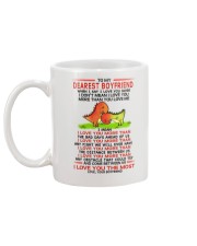 Dinosaur Boyfriend I Love You Most Mug Mug back