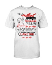 Family Husband Clock Everything Moon Classic T-Shirt tile