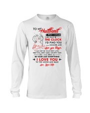 Family Husband Clock Everything Moon Long Sleeve Tee tile