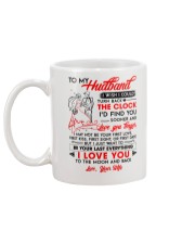 Family Husband Clock Everything Moon Mug back