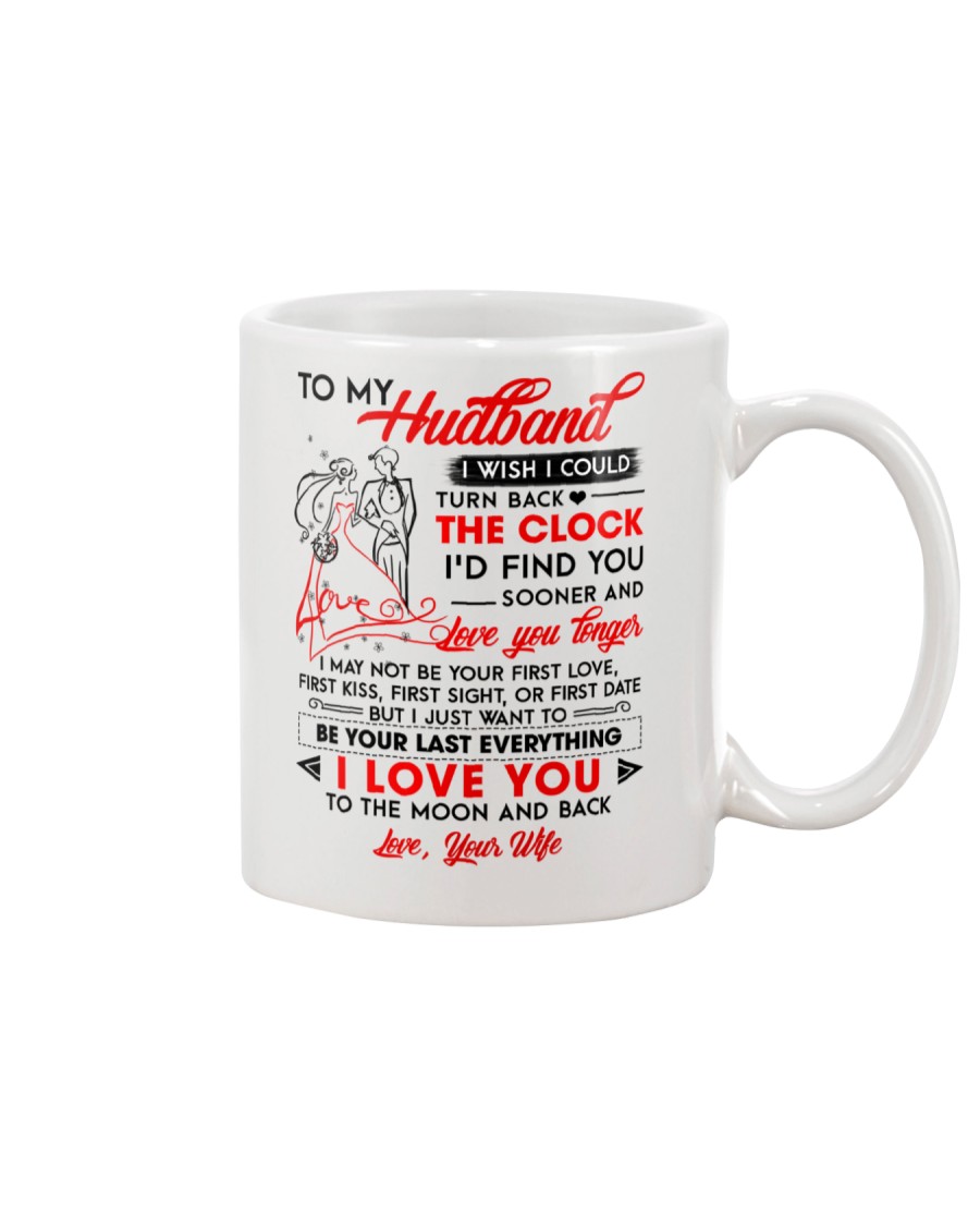 Family Husband Clock Everything Moon Mug