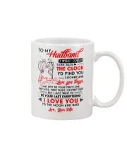 Family Husband Clock Everything Moon Mug front