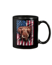 American Flag Elephant Mug thumbnail