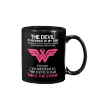 Breast Cancer My Mom Is The Storm Mug thumbnail