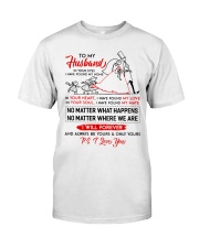 Family Husband In Your Eyes I Have Found My Home Classic T-Shirt tile