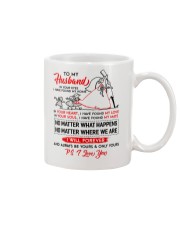 Family Husband In Your Eyes I Have Found My Home Mug front
