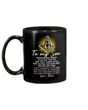 Freemason Son Dad Always Be Safe Mug back