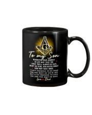 Freemason Son Dad Always Be Safe Mug front
