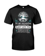 Viking Daddy Loves You Daughter Dad Classic T-Shirt thumbnail