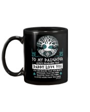 Viking Daddy Loves You Daughter Dad Mug back