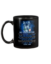 Wolf Dad Daughter Don't Forget I Love You Mug back