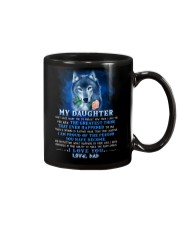 Wolf Dad Daughter Don't Forget I Love You Mug front