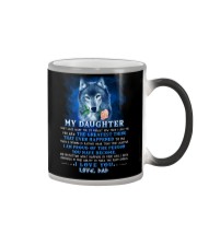 Wolf Dad Daughter Don't Forget I Love You Color Changing Mug thumbnail