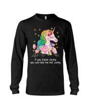 Unicorn Listen Closely Long Sleeve Tee thumbnail