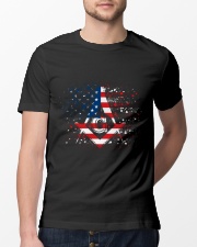 Freemason Happy Independence Day Classic T-Shirt lifestyle-mens-crewneck-front-13