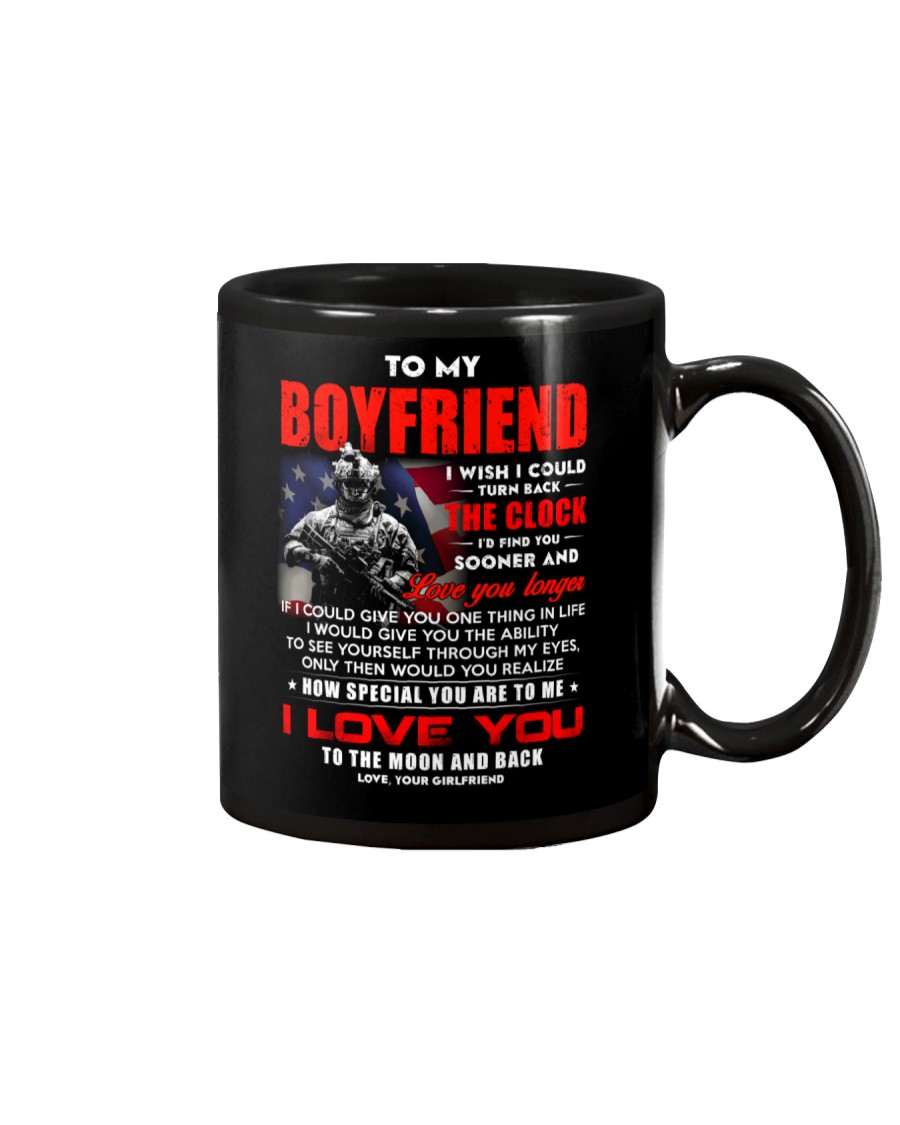 Veteran Boyfriend Clock Ability Moon Mug