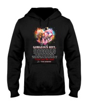 Elephant Wife I love you more Hooded Sweatshirt thumbnail