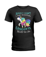 Unicorn Stuff To Do Ladies T-Shirt thumbnail
