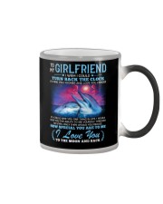 Dolphin Girlfriend Clock Ability Moon Color Changing Mug thumbnail