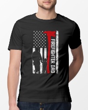 Firefighter dad Classic T-Shirt lifestyle-mens-crewneck-front-13